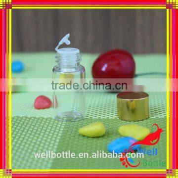 2ml (5/8 Dram) Amber Glass Essential Oil Bottle With Orifice Reducer and Black Cap 040R photo-6