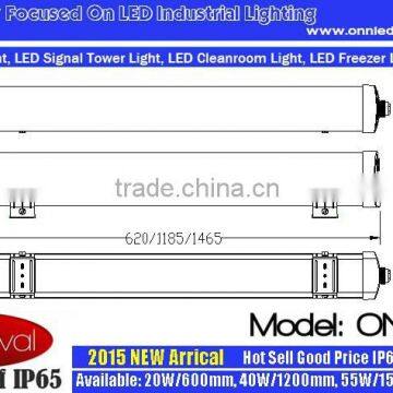 ONN-J02 IP65 Tri-proof Led Light Integrate Tri-proof Tube 20W 40W 55W photo-5