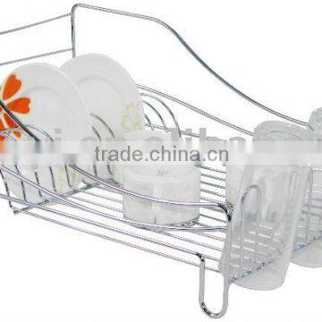 multifunctional dish rack with cutlery holder