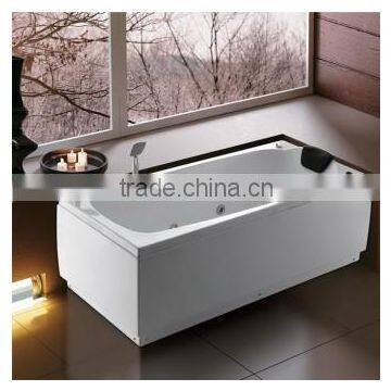 Acrylic massage bathtub