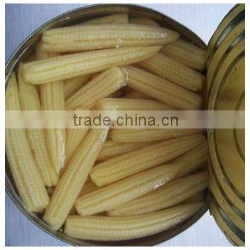 baby corn in glass jar