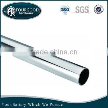 Manufacturer 25mm Metal mirror chrom round tube