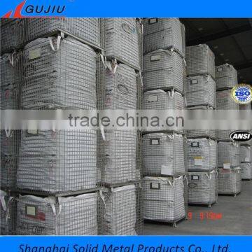 Heavy duty rigid wire container storage cage & wire mesh container