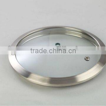 H type common dome tempered glass lid