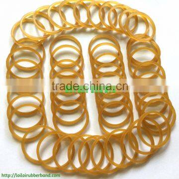 Transparent Honey Color Rubber Bands 25mm - 32mm - 38mm - 45mm