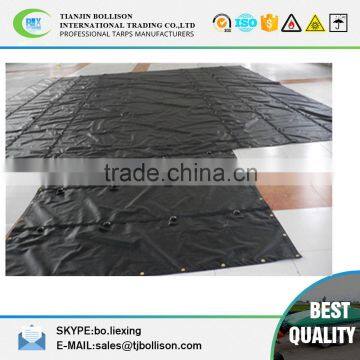 6 ft Drop Lumber Tarps - 6 foot side drop lumber tarps for commercial flatbed trucks
