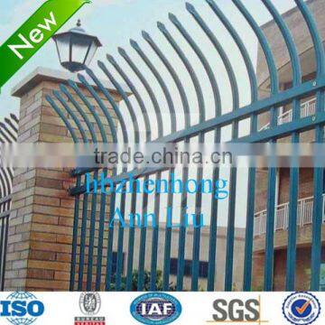 Galvanized wrought iron fencing/wire mesh fence for garden gate(largest factory directly)