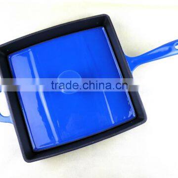 Cast Iron Enamel Grill photo-5