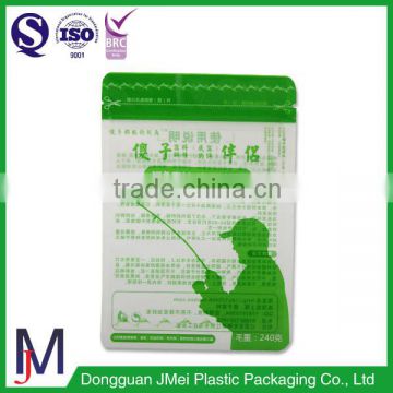 Promotion airtight paper bags doypack plastic pouches paper packaging