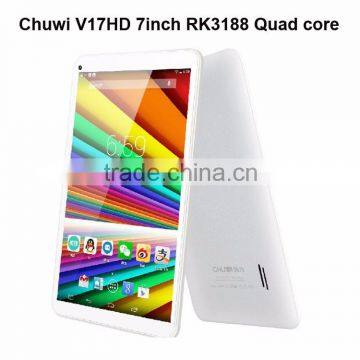 7'' IPS Screen 1024x600 CHUWI V17HD RK3188 Quad core 1GB RAM 8GB ROM Android 4.4 tablet pc 3000mAh wifi