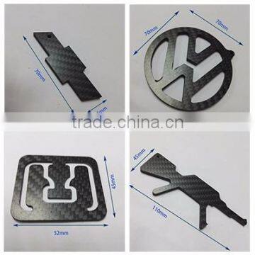 CNC custom-made carbon fiber plate matt finish