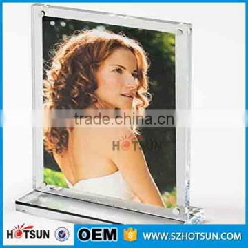 new design T shape acrylic photo frame