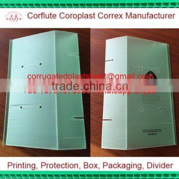 2mm 3mm Corrugated plastic tree protection