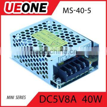 s-40-5 MINI series single output 5v8a switching power supply