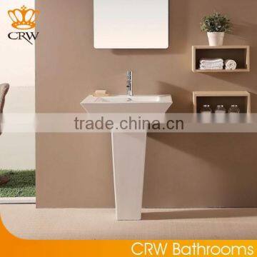 CRW HA3326+HF9326 Bathroom Ceramic Basin