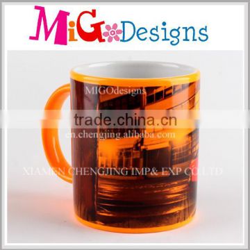 Hot Sale Custom Logo Decal Ceramic Milk Mug