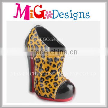 Cosmetics Stacking High Heel Shoe Holder for Make-up Brushes OEM