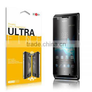 For Sony Xperia E Black Anti-spy Screen Protector for Laptop