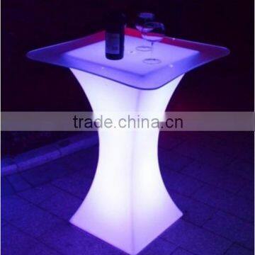 Modern Led Table Led Bar Table / Plastic Led Cocktail Table / Led Furniture