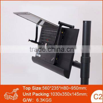 Fashion Design Adjustable Laptop Table Folding Notebook Desk