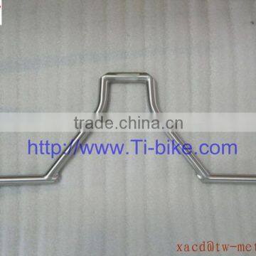 OEM titanium BMX bike parts custom titanium bmx bicycle handle bar make BMX bike handlebar