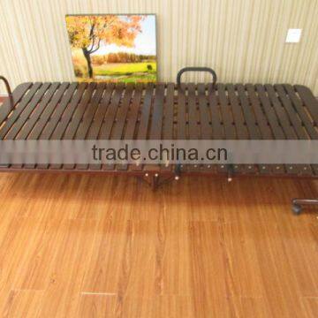 summer massage single paulownia wood batten bed