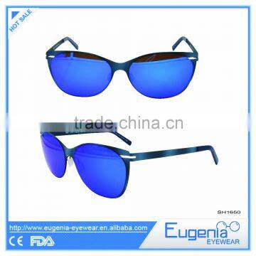 2016 high quality blue mirror polar eagle polarized sunglasses