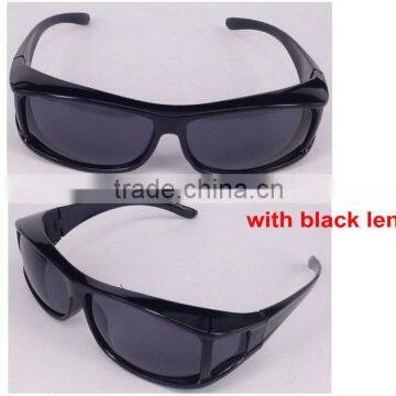 2016 Novelty New Custom Variety Colors Plastic Safety Sunglasses With Side Window photo-2
