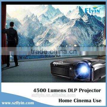 3D 1080P Short Throw Projector Full HD 4500 Lumens 200 inches home theater Projector