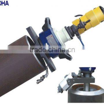 pipe cutting and beveling machine