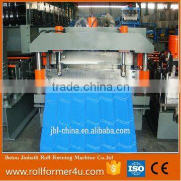 Metal roof glazed tile roll forming machine roofing tile making machine