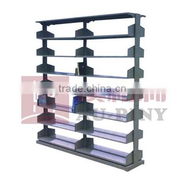 7-Layer Dual Face Open Bookshelf,Library Bookshelf