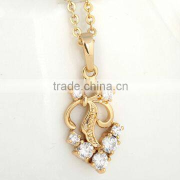 Wholesale gold pendant necklace designs in 10 grams ,fashion necklace (AM-D0360J-B)