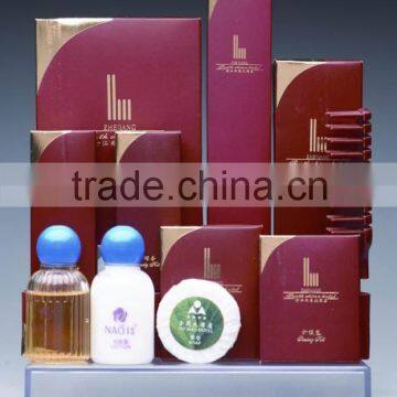 5 star high quality hotel travel supplies hotel amenity packed in paper box