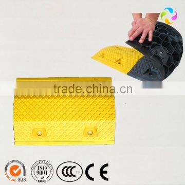 Rubber speed hump, rubber wheel stopper