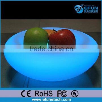 IR Remote Stylem PE Plastic Led Flower Planter Pot,indoor Led Illuminate Flower Pot