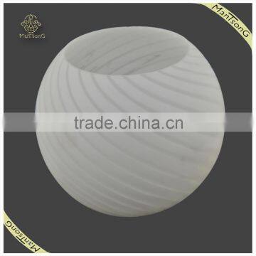 Decorative Simple Style White Glass Lampshades for Lightings photo-2