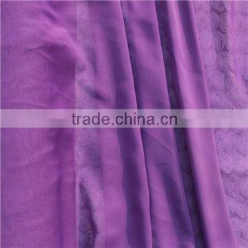 Wholesale high quality 100% polyester georgette chiffon fabric