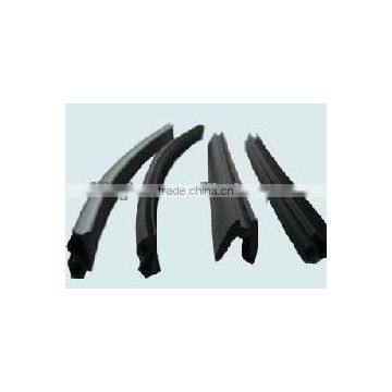 Extruded rubber seal strip