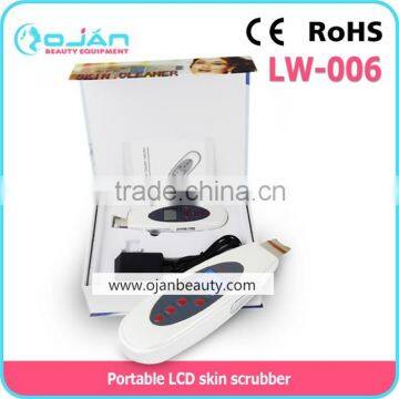 LW-006 skin scrubber ultrasonic peeling beauty machine