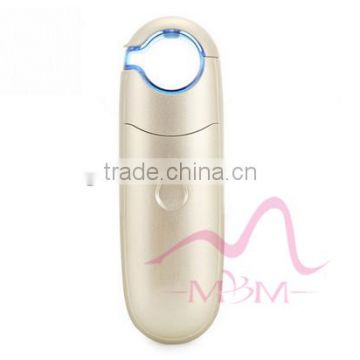 Handy facial sprayer mist facial steamer with red, gold, pink and white color