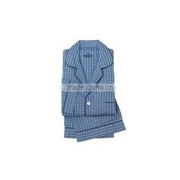 100% COTTON WOVEN PLAID PYJAMA