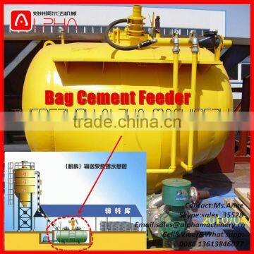 50KG Bag/Ton Bagged Cement Loading into Cement Silo 50T 100T/Bagged Cement Loading Machine/Horizontal feeder