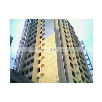 Sound Absorbing Fireproof 100kg/m3 Exterror Wall Thermal Insulation Lamella for House Wall