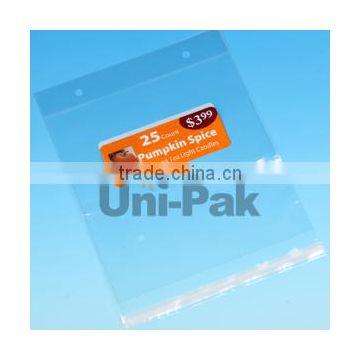 transparent OPP self adhesive seal plastic bag