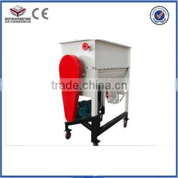 industrial horizontal animal ribbon blender dry poultry cattle feed mixer, powder mixer, blender mixer