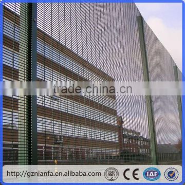 Guangzhou factory Good quality 358 Security airport fencing anti climb security fencing