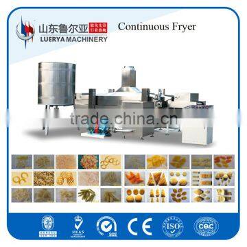 LXZG-2500 continues automatic fryer machine for vegetable&fruit