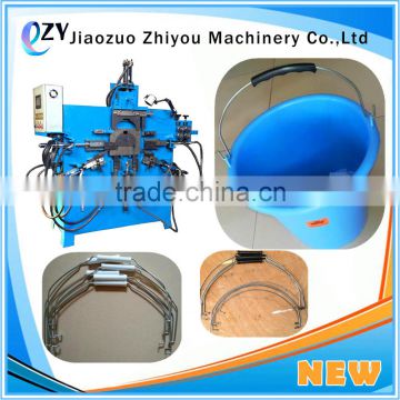 2016 zhiyou metal wire plastic bucket handle making machine(wechat:peggylpp)