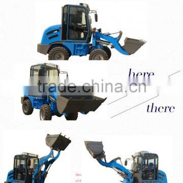 China hot sale construction machinery 0.8T small wheel loader with hydraulic control